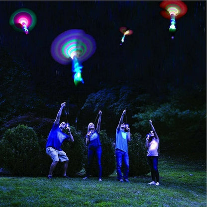 🚀 LIMITED‑TIME 50% OFF! 💥 LED Slingshot Helicopter Shooters Toy – Glow‑In‑Dark, Easy Launch, Kid‑Friendly ✨