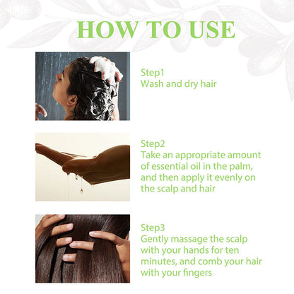 🔥Buy 2 Get 1 Free🍃 Pure Rosemary Hair Essential Oil ❤️Smooth Fragrant Oil for Hair Growth