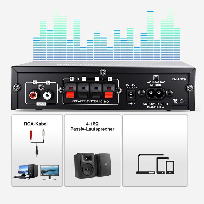🎶 50% OFF! AK35 Home Audio Amp – Crystal Sound, Ultra-Fast Pairing 🔥📀 【Grab It Now】