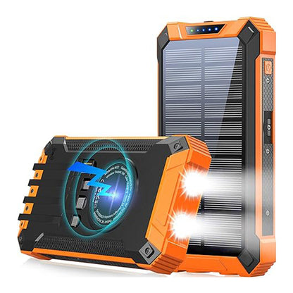 ⚡Solar Wireless Portable Power Bank （Free Shipping & 50% OFF）