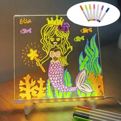 ✨LAST WEEK SPECIAL PRICE: $22.99!!⏳🎨Luminous Led Drawing Board For Children