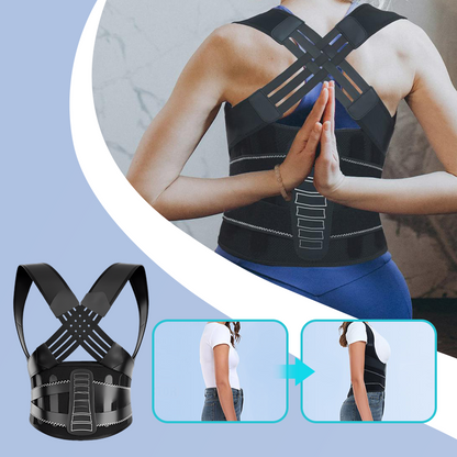 🚶 LIMITED-TIME 50% OFF! ✨ Posture Corrector – Adjustable, Spine Support, Back Pain Relief ✨