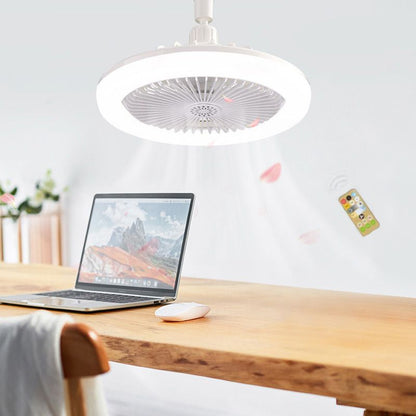 ☀️Summer Picks -🍃Relaxrich® 2-in-1 Aromatherapy LED Fan Lamp🌟🏠