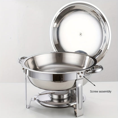 💎 50% OFF THE STAINLESS STEEL CHAFING DISH BUFFET SET! 💎 Professional-Grade, Food Safe & Portable for Any Event ✨