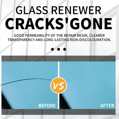🏆 50K+ SOLD! – Almost Gone-⚡🔥Cracks'Gone Glass Repair Kit (New Formula)