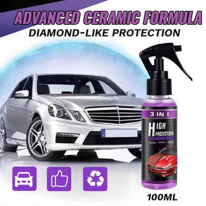 Spray 3 in 1 per rivestimento auto ad alta protezione