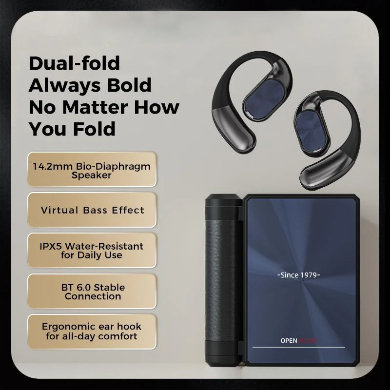 Limited-Time Sale ✨ Wireless Noise-Canceling Bluetooth 6.0 Earbuds 🥤, 145-Hour Ultra-Long Battery Life 🥳, IPX5 Waterproof Sports Earphones 🚲