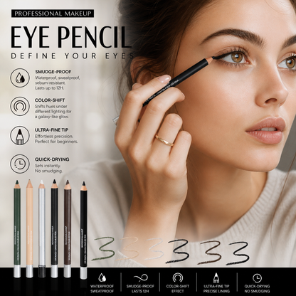 ⏳Time-Limited Special⏰Soft Smudgeable Eyeliner Pencil – Long-Lasting, Effortless Blend