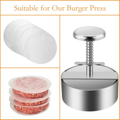 🎁2026 New Arrivals 50% OFF💥Meat Press for Burgers – 304 Food-Grade Stainless Steel – Non-Stick, Rust-Resistant – Dishwasher Safe – Perfect for Parties! 🛡️💨