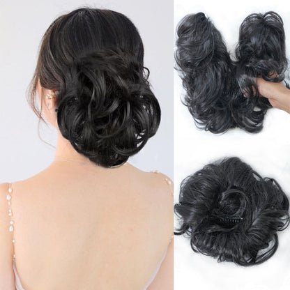 👱♀️ LIMITED-TIME 50% OFF! ✨ Clip-In Messy Side Comb Hair Bun – Instant Voluminous Updo, Heat Resistant 🎀