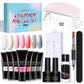 Kit per unghie gel manicure da 15 pezzi con lampada per unghie