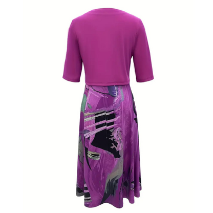💎 50% OFF ELEGANT TWO-PIECE SET! 💎 Lightweight Cropped Cardigan & Sleeveless Dress – Perfect for Weddings & Office 👗