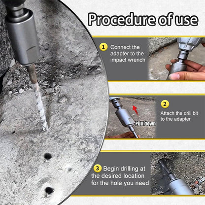 High-carbon steel Electric Wrench to Hammer Adapter