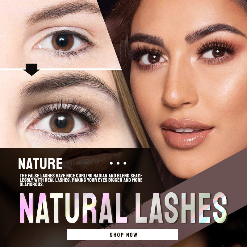 🎁Hot Sale ✨👀Waterproof & Reusable Self-Adhesive Eyelashes - Easy to Apply & Stunning for Every Look
