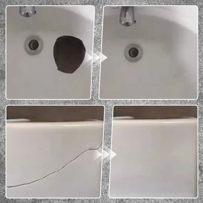 Tile & Stone Crack Repair Kit - Professional-Grade Filler for Sealing Gaps, Waterproof & Color-Matching Formula 🛠️💧