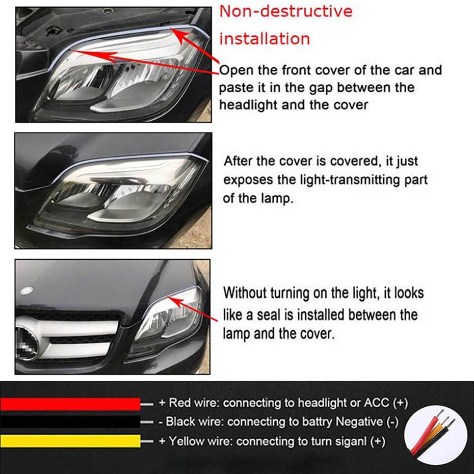 ⏳Time-Limited Special⏰Flexible Car LED Flow Type Auto Signal Light (2 Pcs)🚗💡