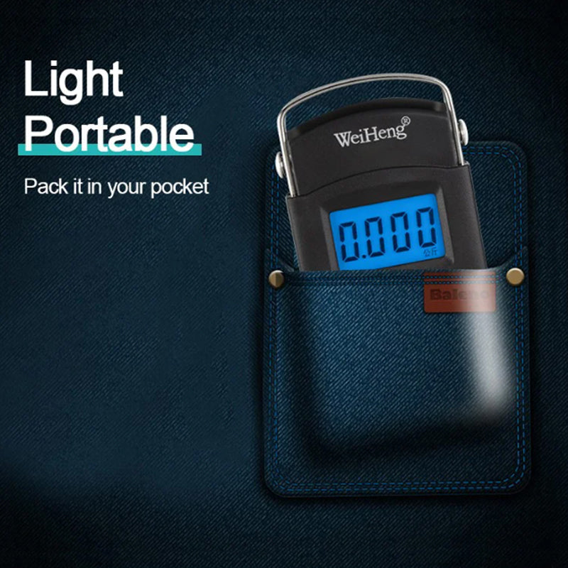 🧳 50% OFF! ⚖️ Portable Digital Luggage Scale with Hook – Accurate, compact & easy to use – Ideal for avoiding overweight baggage fees when traveling ✈️