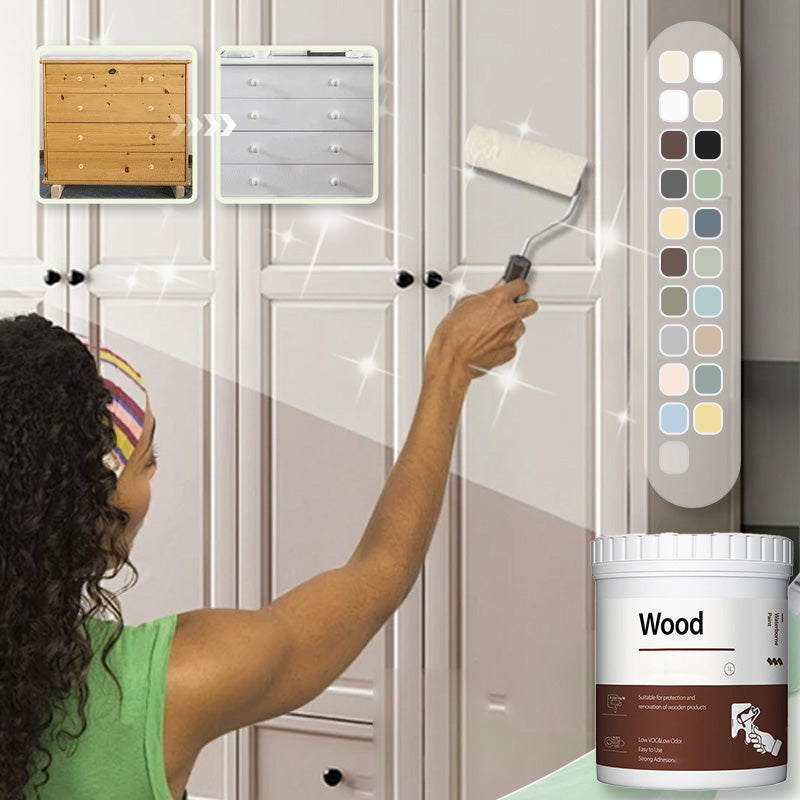 🍃 Eco‑Friendly Water‑Based Furniture Paint for Restoration and Renovation