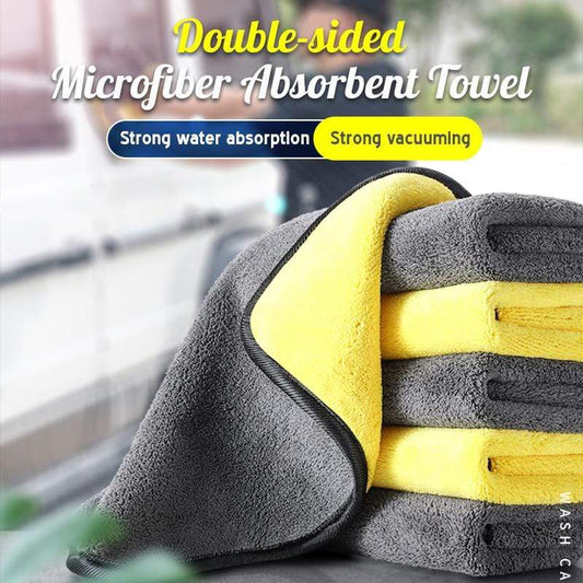 Double-Sided Microfiber Absorbent Towel (BUY 2 GET 1 FREE)