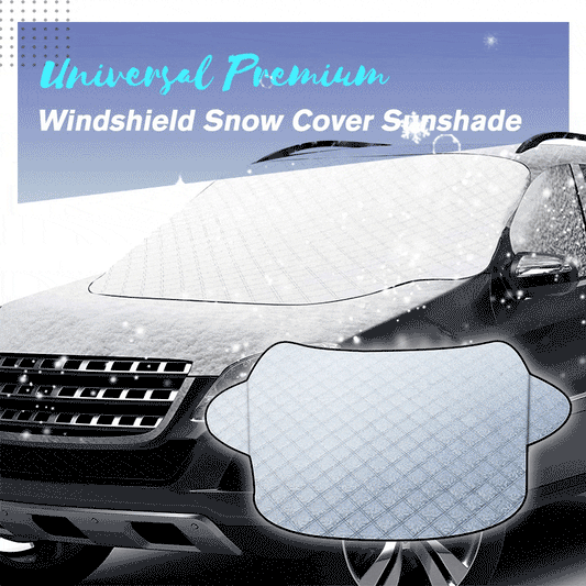 ❄️☀️ All-Weather Windshield Cover — Protects Against Ice, Snow, and Sunlight. Fits All Sedans and SUVs! ❄️☀️