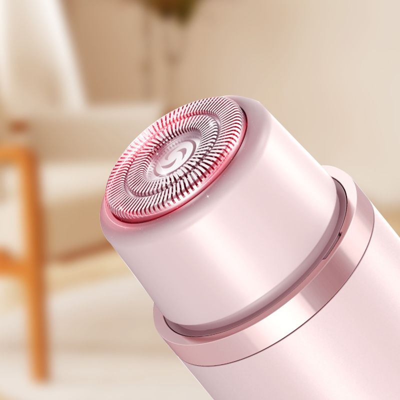 Electric Bikini Trimmer for Women, Rechargeable 2 in 1 Body & Facial Hair Removal, Waterproof Wet & Dry Use Trimmer for Women