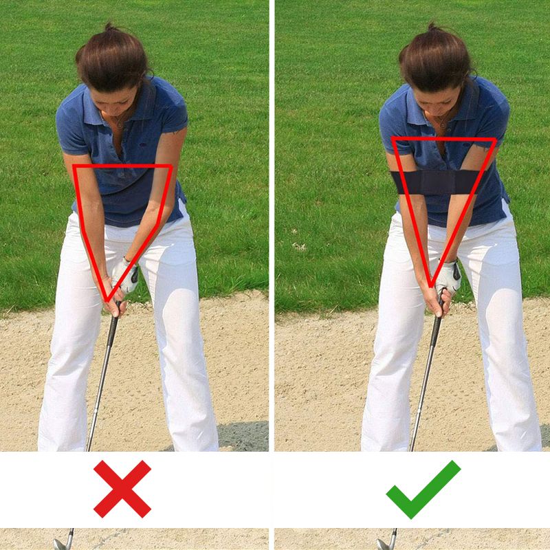 Golf Training Aid Swing Arm Strap