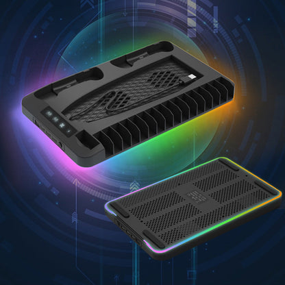 Multifunctional Cooling Stand Set for PS5/PS4