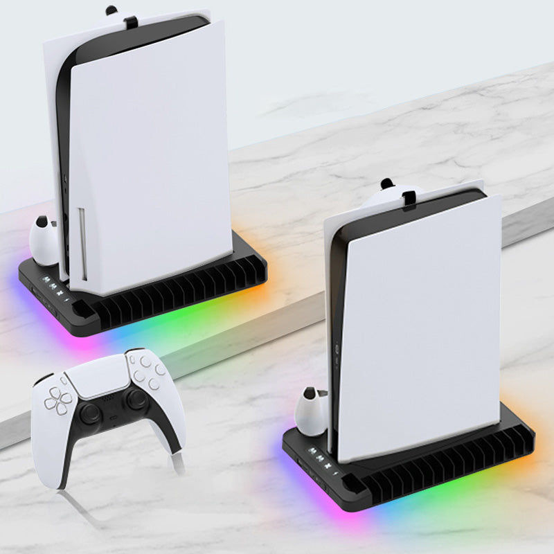 Multifunctional Cooling Stand Set for PS5/PS4