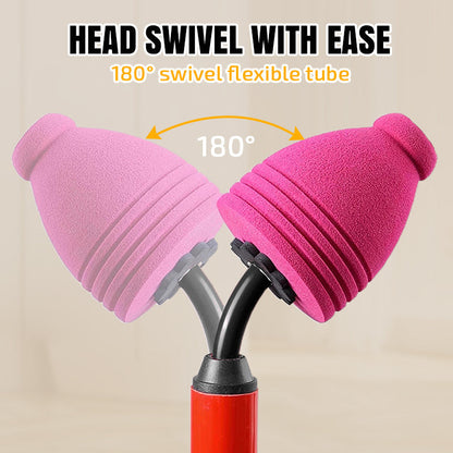 🚽  Heavy-Duty Toilet Plunger – Powerful Suction, Anti-Splash Design, Durable & Easy to Store 🧹
