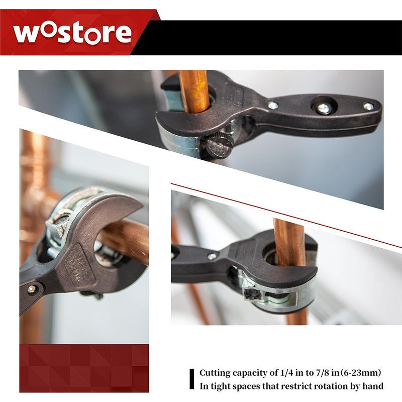 📢📢50% OFF !! ⏰Essential tools for the home🛠️ 3-Piece Ratcheting Tubing Cutter Set🔧