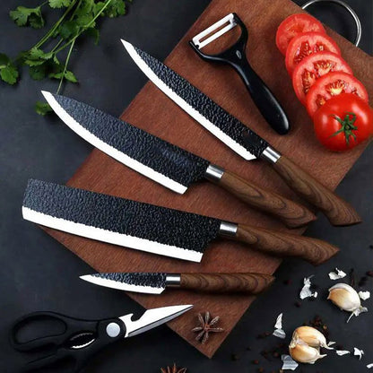 ⏳Time-Limited Special⏰German Professional Chef's Knife Set - 6 Pcs Set