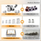 🔥Hot Promotion 50% OFF🔥Threaded Insert Nut Rivet Nuts Set with Flat Head