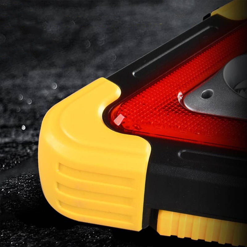 🔥2026 New Arrival🔥 3-IN-1 solar emergency triangle warning light at the roadside