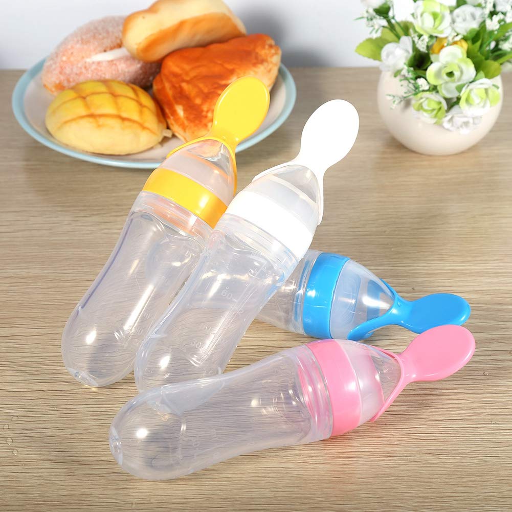 Hot Sale 👼Squeezable Baby Spoon Bottle