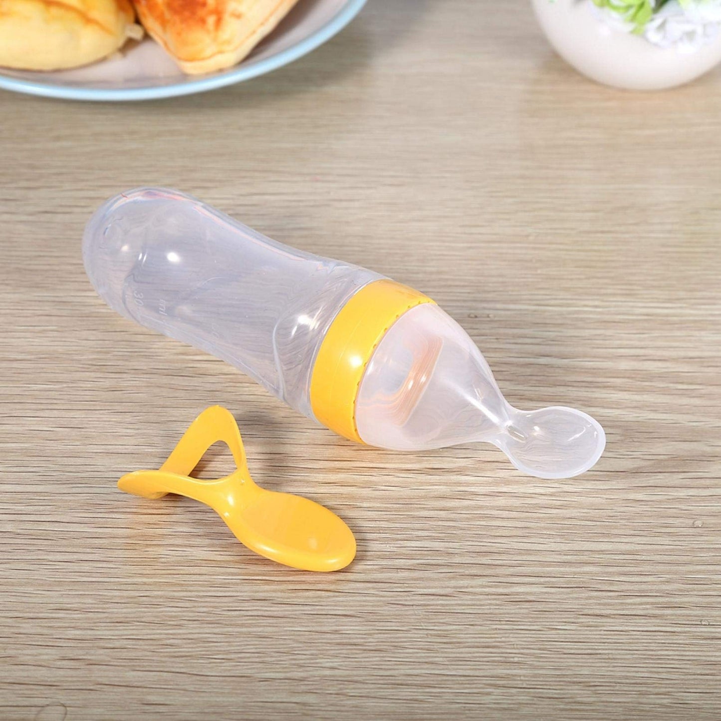 Hot Sale 👼Squeezable Baby Spoon Bottle