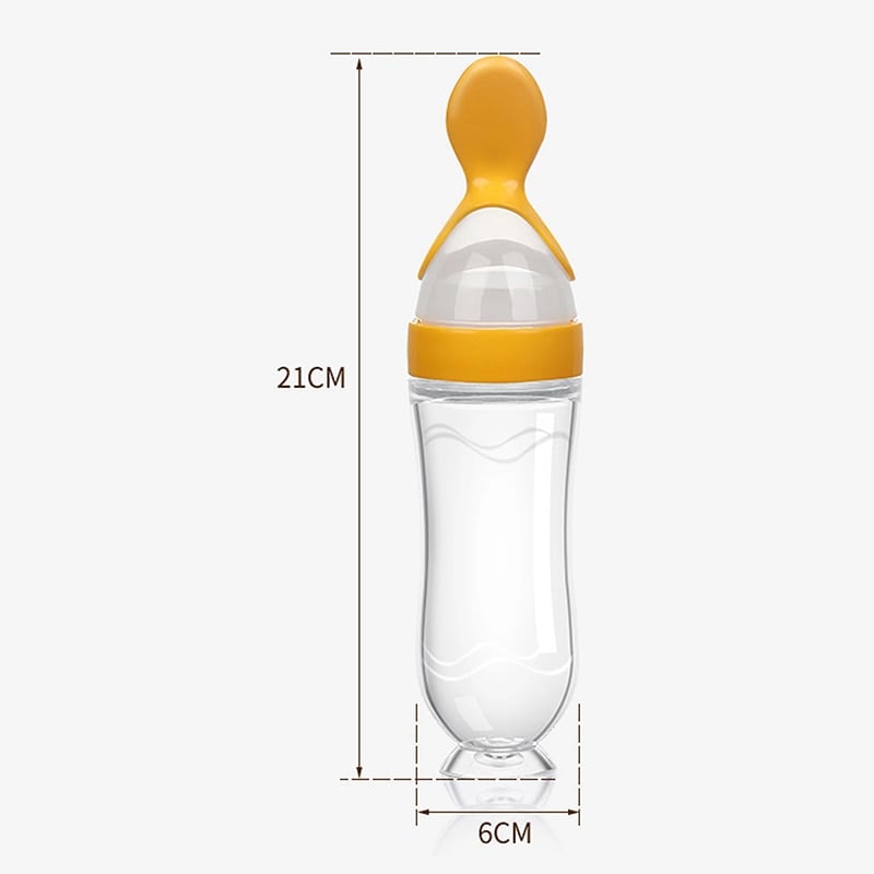 Hot Sale 👼Squeezable Baby Spoon Bottle