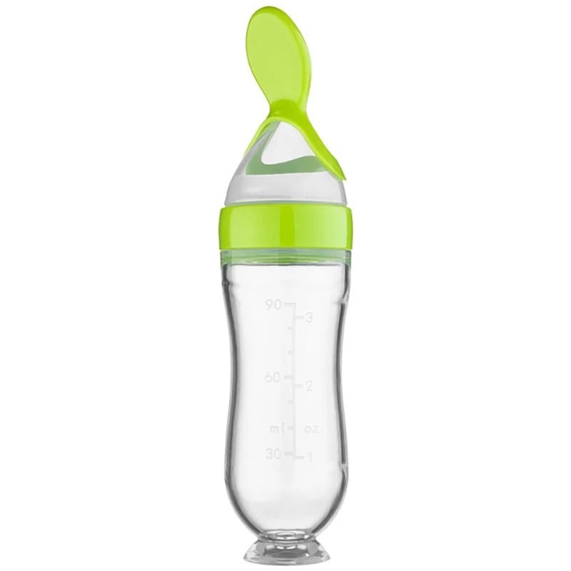 Hot Sale 👼Squeezable Baby Spoon Bottle