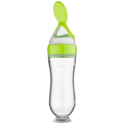 Hot Sale 👼Squeezable Baby Spoon Bottle