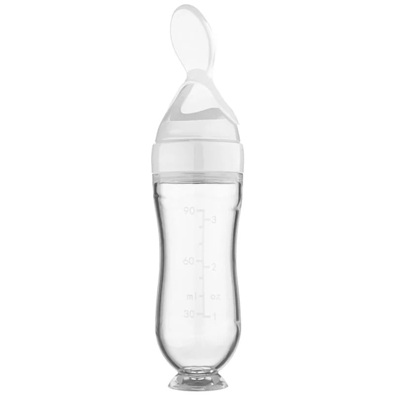 Hot Sale 👼Squeezable Baby Spoon Bottle