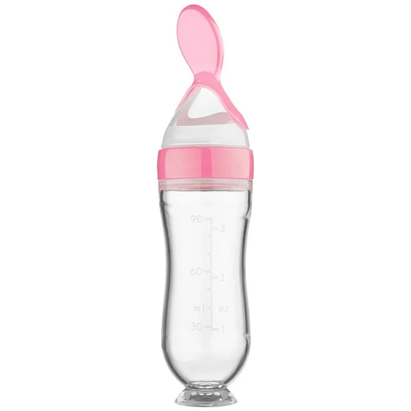 Hot Sale 👼Squeezable Baby Spoon Bottle