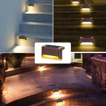 ✨ Outdoor Solar Railing Lights, Light Up Your Garden Path!