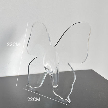 ⏳🔥LIMITED-TIME 50% OFF! ⏰Transparent Butterfly-Inspired Decorative Vase💐🦋