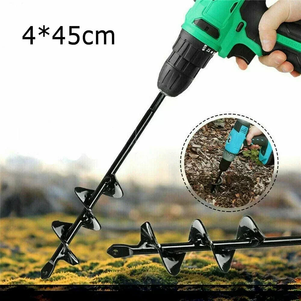 🌱 LIMITED-TIME 50% OFF! ⏱️ Garden Planting Drill Auger – Quick Digging, Heavy-Duty Steel, Multi-Use Tool 🛠️