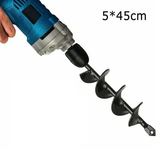 🌱 LIMITED-TIME 50% OFF! ⏱️ Garden Planting Drill Auger – Quick Digging, Heavy-Duty Steel, Multi-Use Tool 🛠️