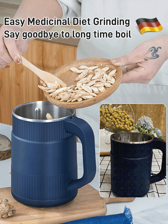 🔥 Hot Sale 50% OFF 🔥Electric Grinding Cup – High-Speed, Large Capacity & Powerful Crushing 🍚📦