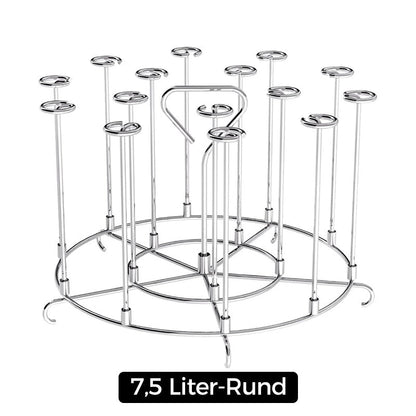 Stainless steel spit rack for 7.5 liter and 6.4 liter hot air fryers