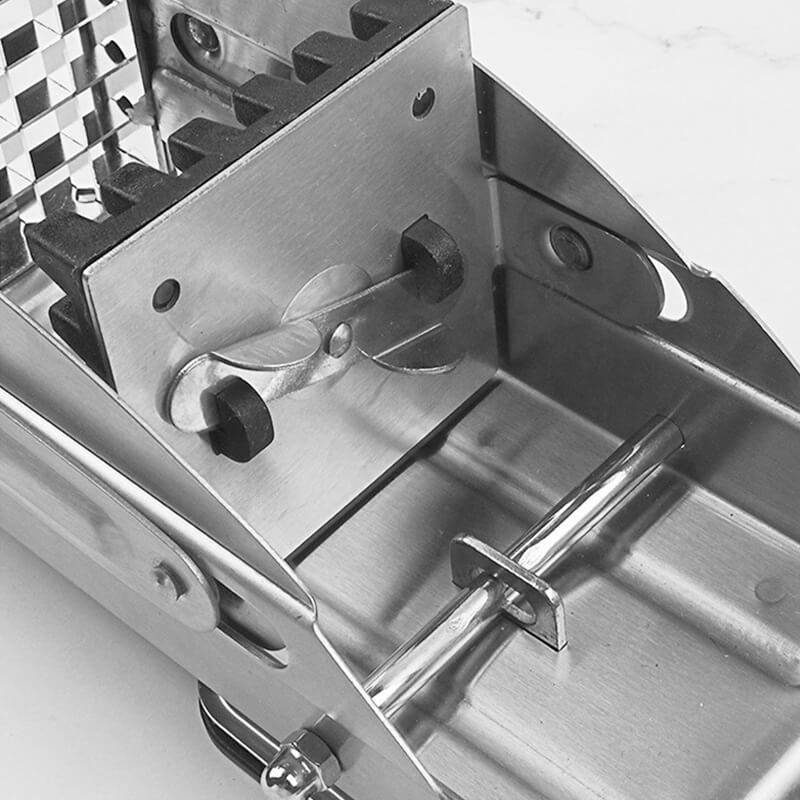 🥔 50% OFF! 🔪 Potato & Cucumber Slicer – Stainless Steel Blade, Suction Base & Easy Clean 🥒