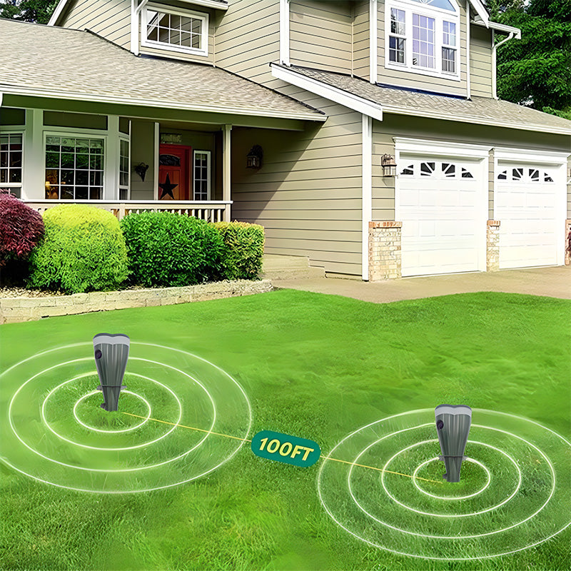 💐50% OFF ! IP65 Solar Mole Repeller – Rainproof & Durable ☔🐭【Crazy Price】