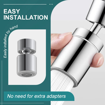 🚿✨360° Swivel Dual Function Kitchen Faucet Bubbler! Saves Water 50%+