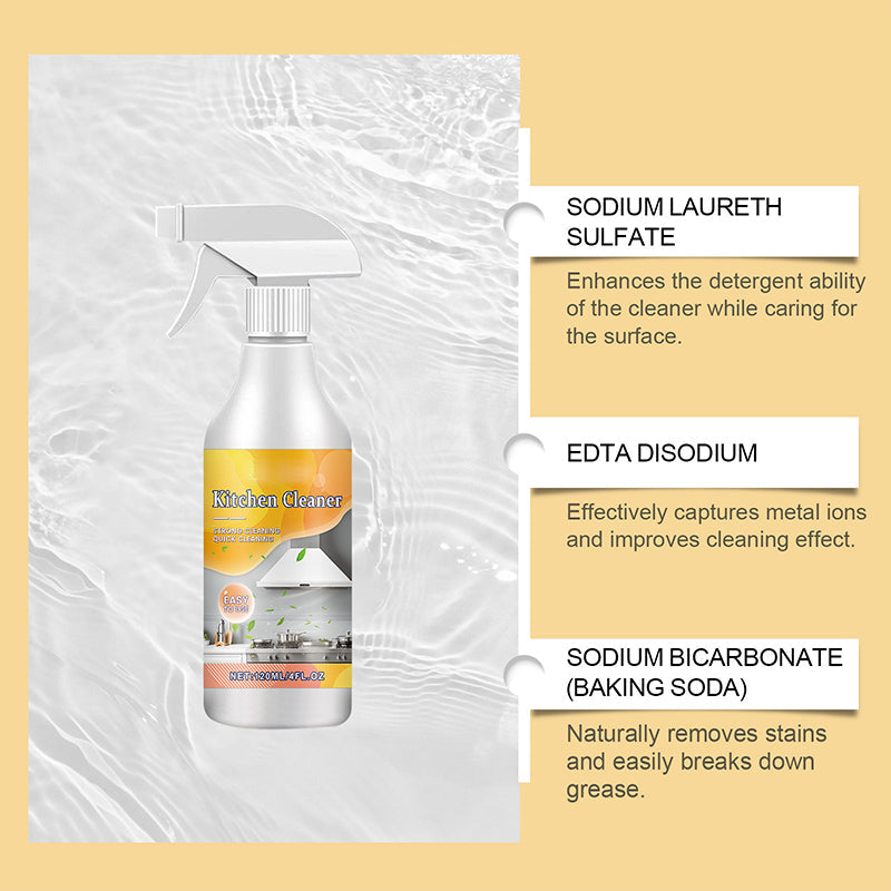 ✨ Powerful Kitchen Degreaser Spray – Fast & Effective Cleaning ✨